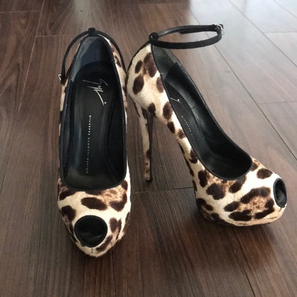 Guiseppe Zanotti Leopard Heels - Picture 4 of 8